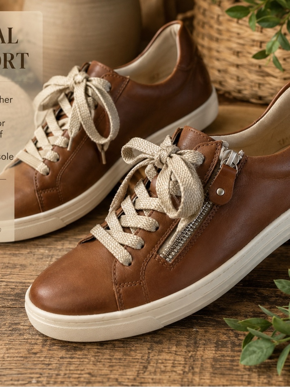 Remonte leather shoes